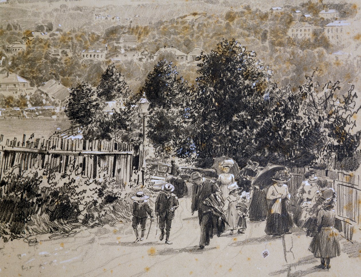 Viagem ao campo perto de Viena de Wilhelm Gause