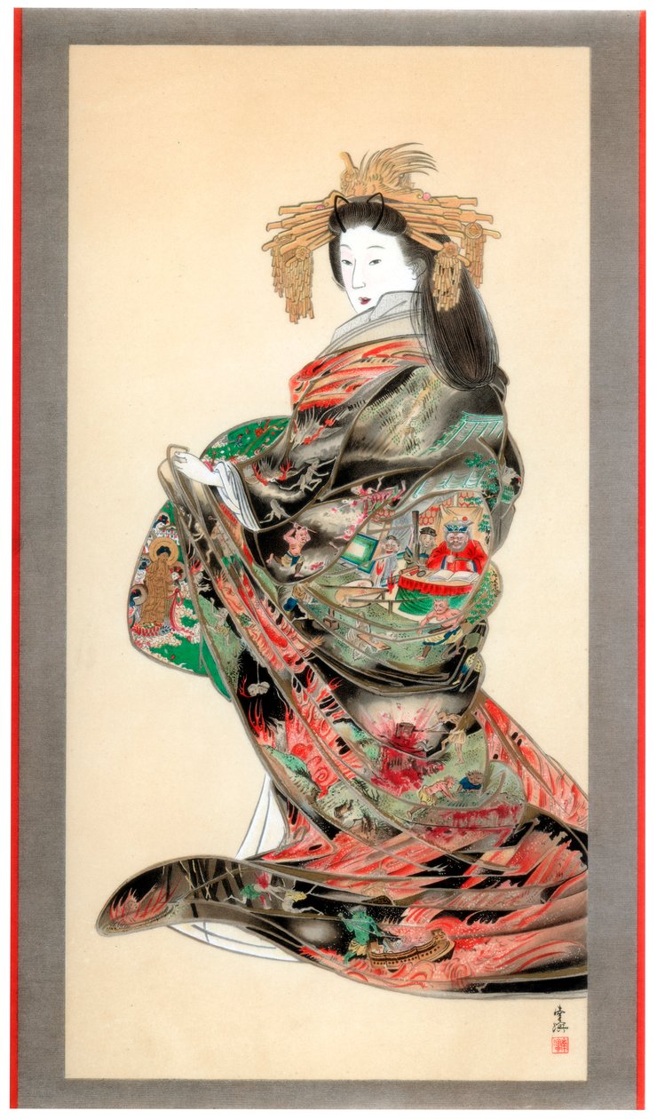 Jigoku Reigan, século XIX, 1886 de Wilhelm Greve