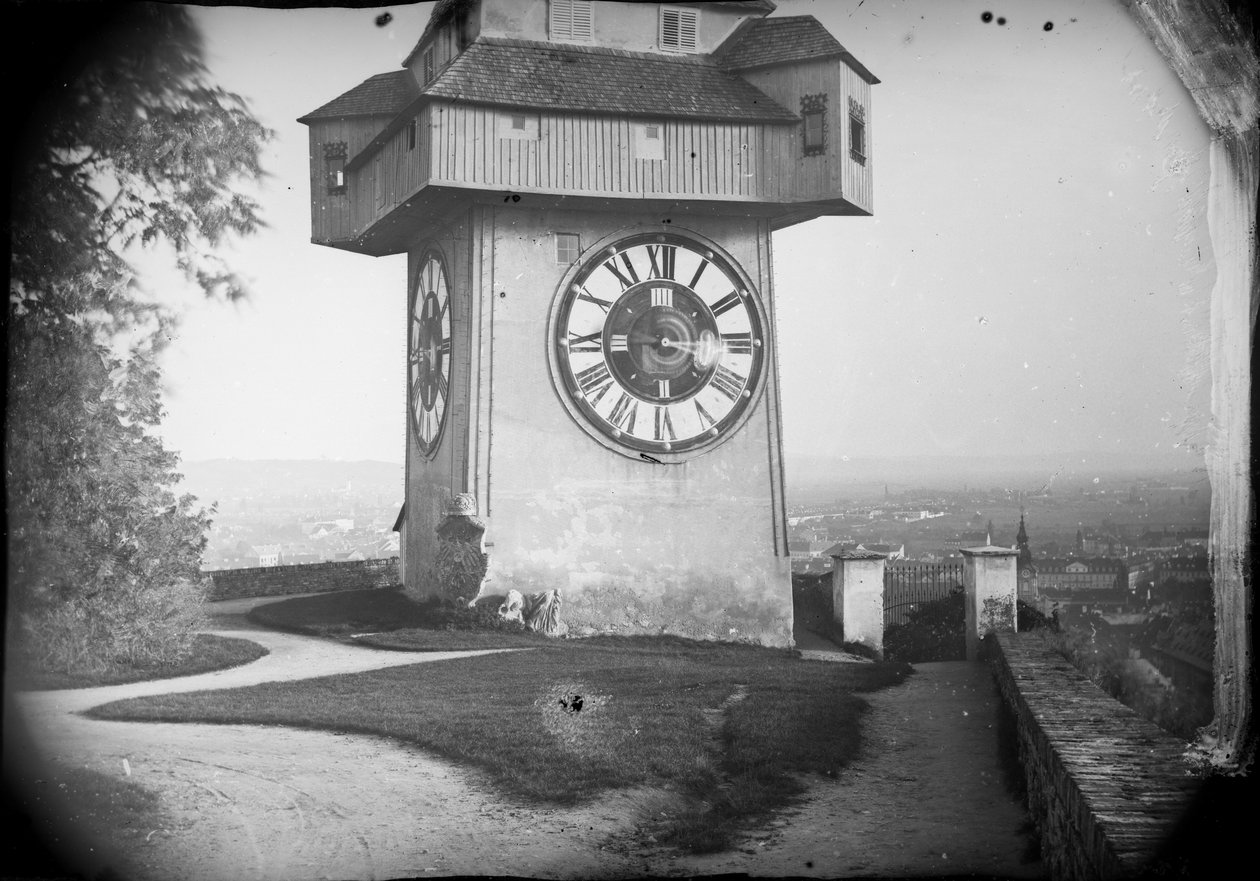 Torre do relógio em Graz de Wilhelm J. Burger