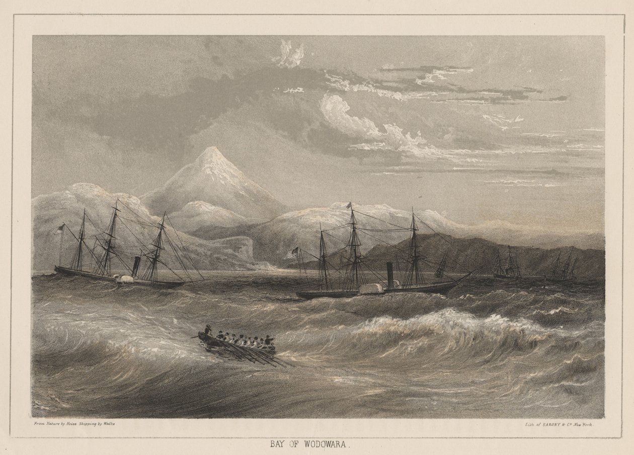Baía de Wodowara, 1855 de Wilhelm Joseph Heine