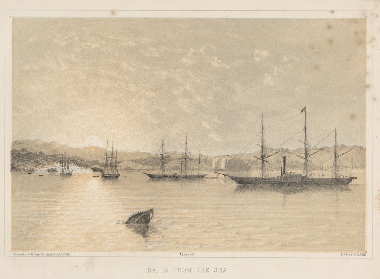Napha do mar, 1855 de Wilhelm Joseph Heine