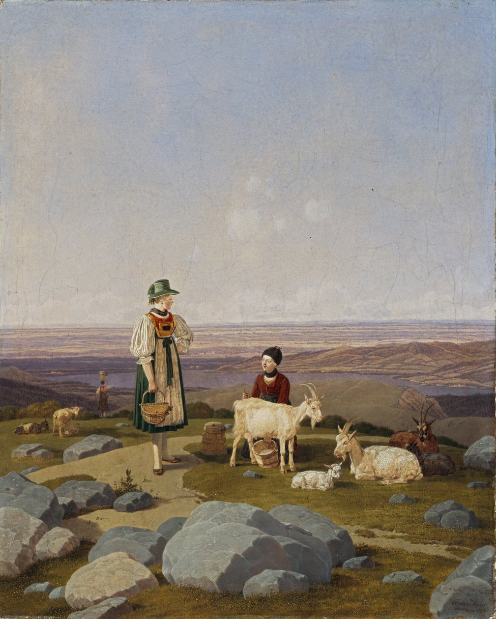 Em Gaisalm de Wilhelm Kobell Ritter von