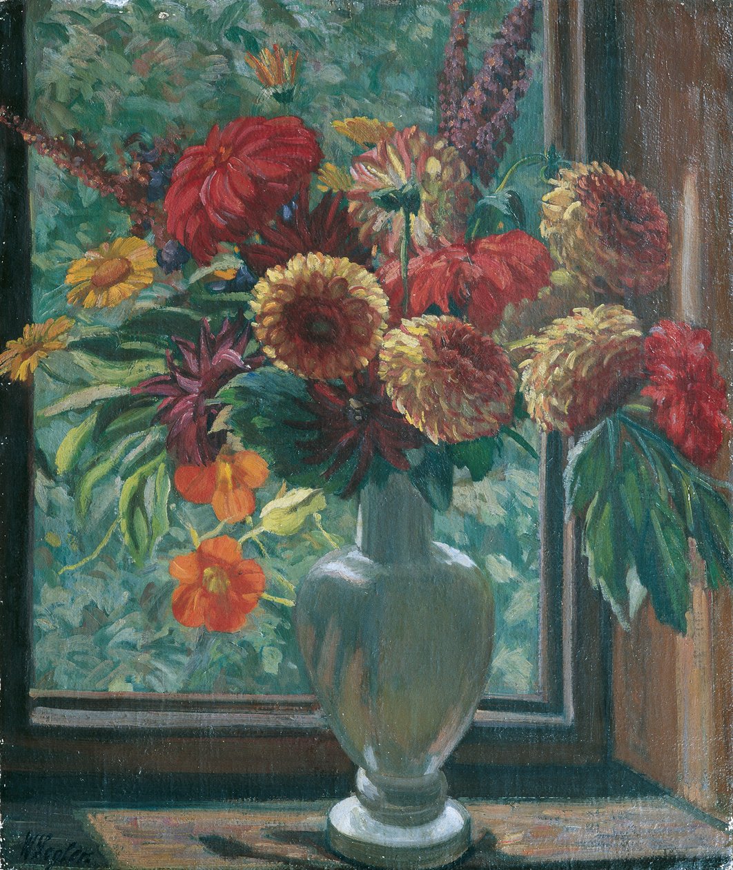 Peça floral de Wilhelm Legler