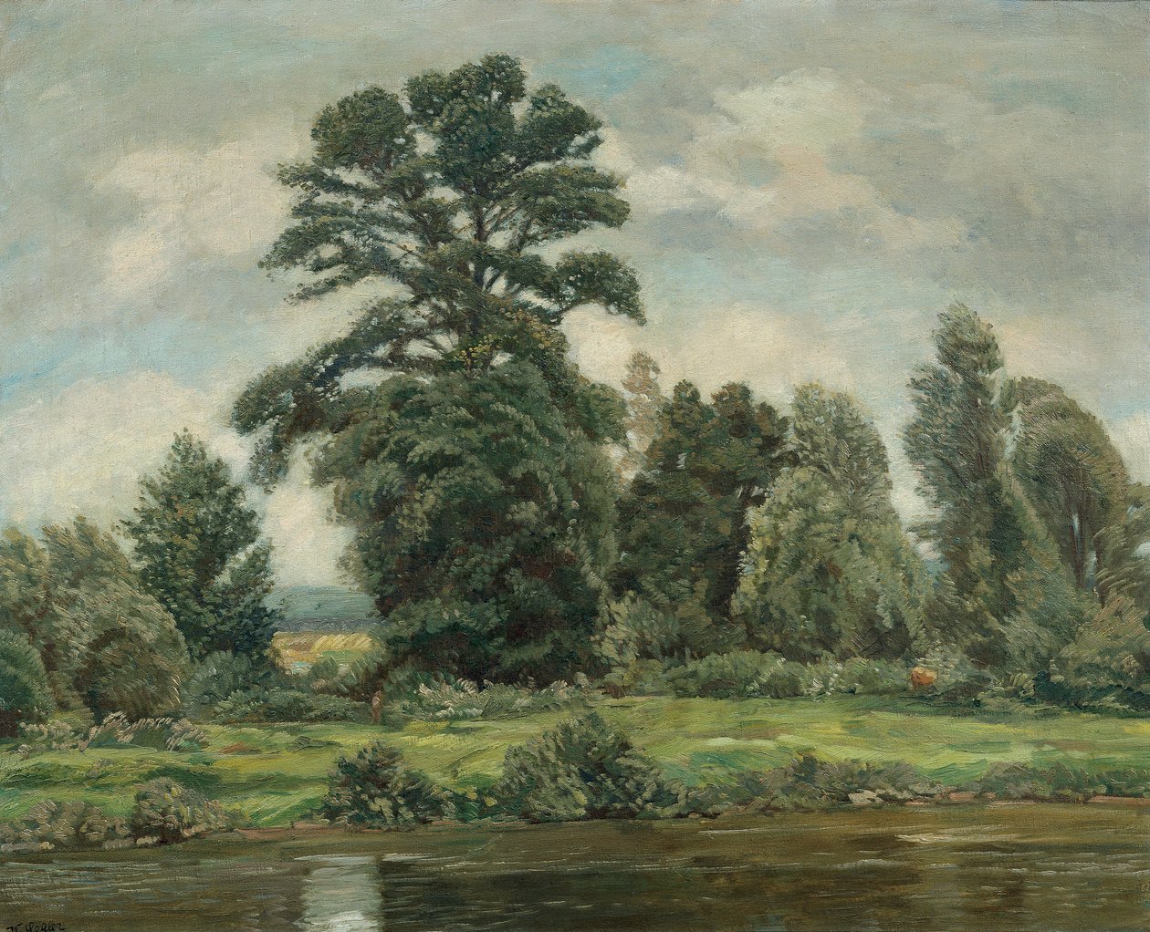 Marchlandschaft de Wilhelm Legler