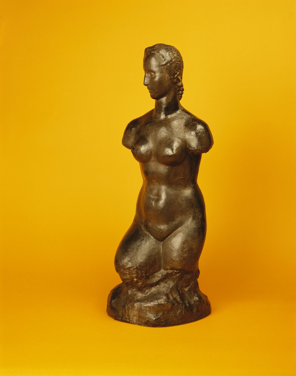 Torso feminino; Torso feminino, c.1910-1919 de Wilhelm Lehmbruck