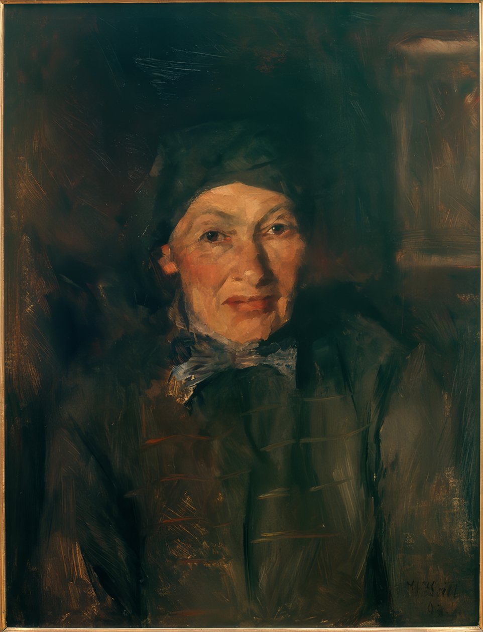 paisagem de Wilhelm Maria Hubertus Leibl