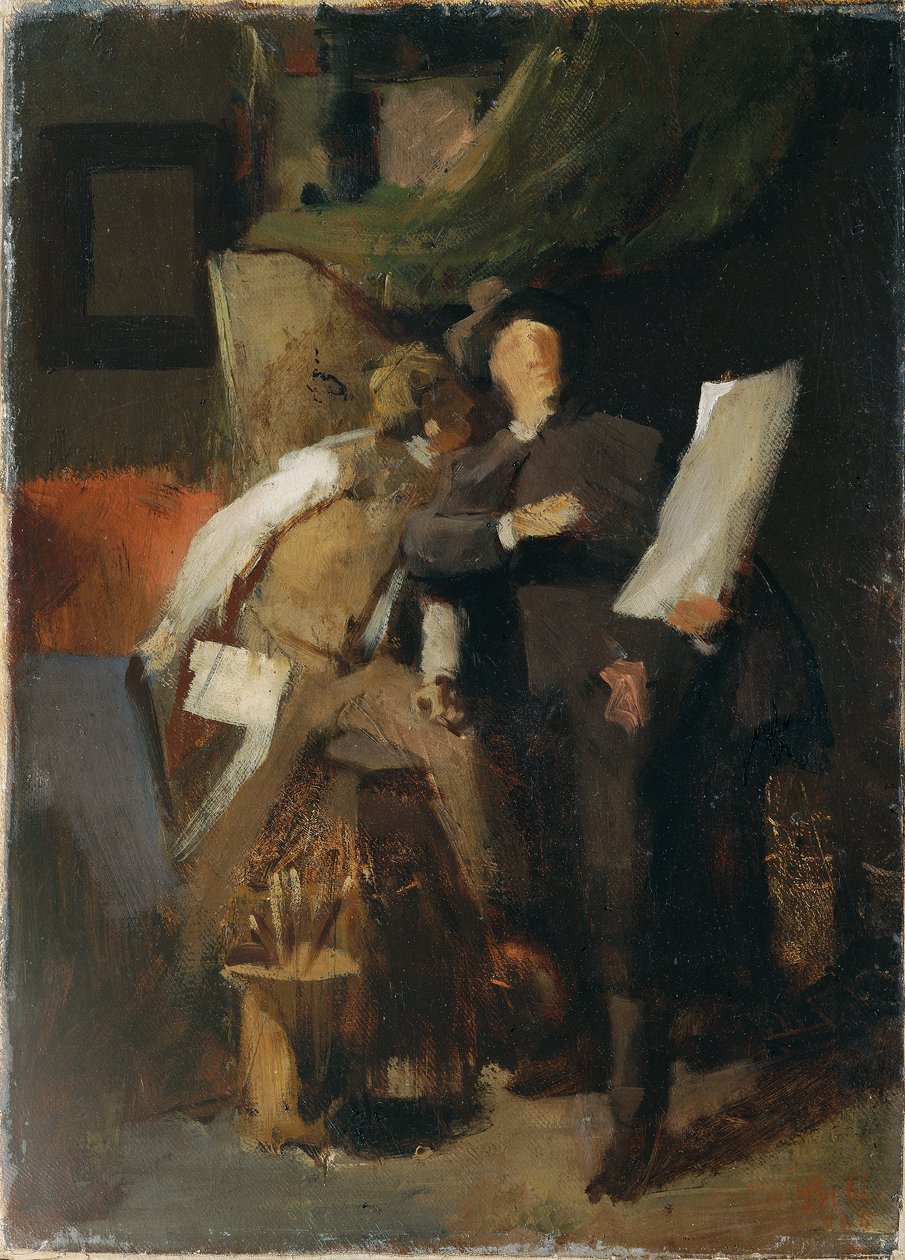 Os críticos de Wilhelm Maria Hubertus Leibl