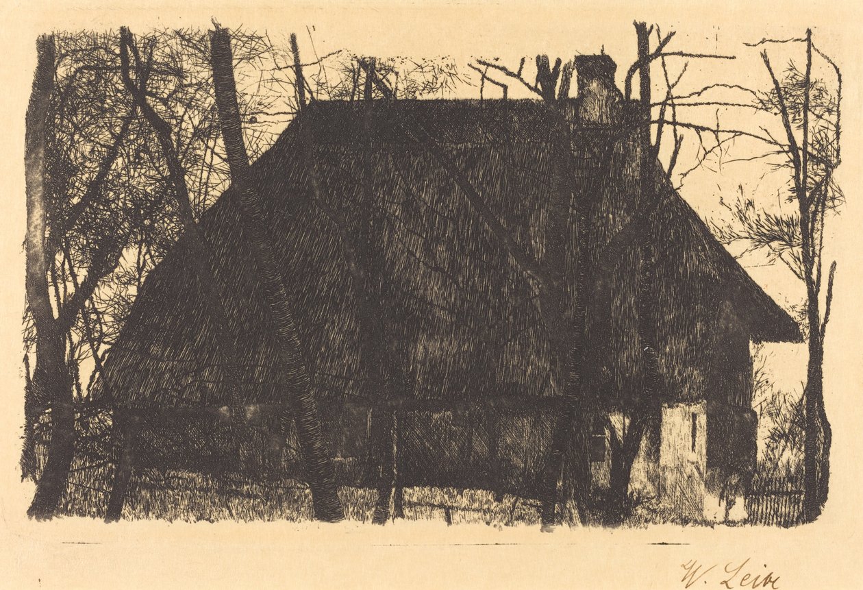 Casa de fazenda de Wilhelm Maria Hubertus Leibl