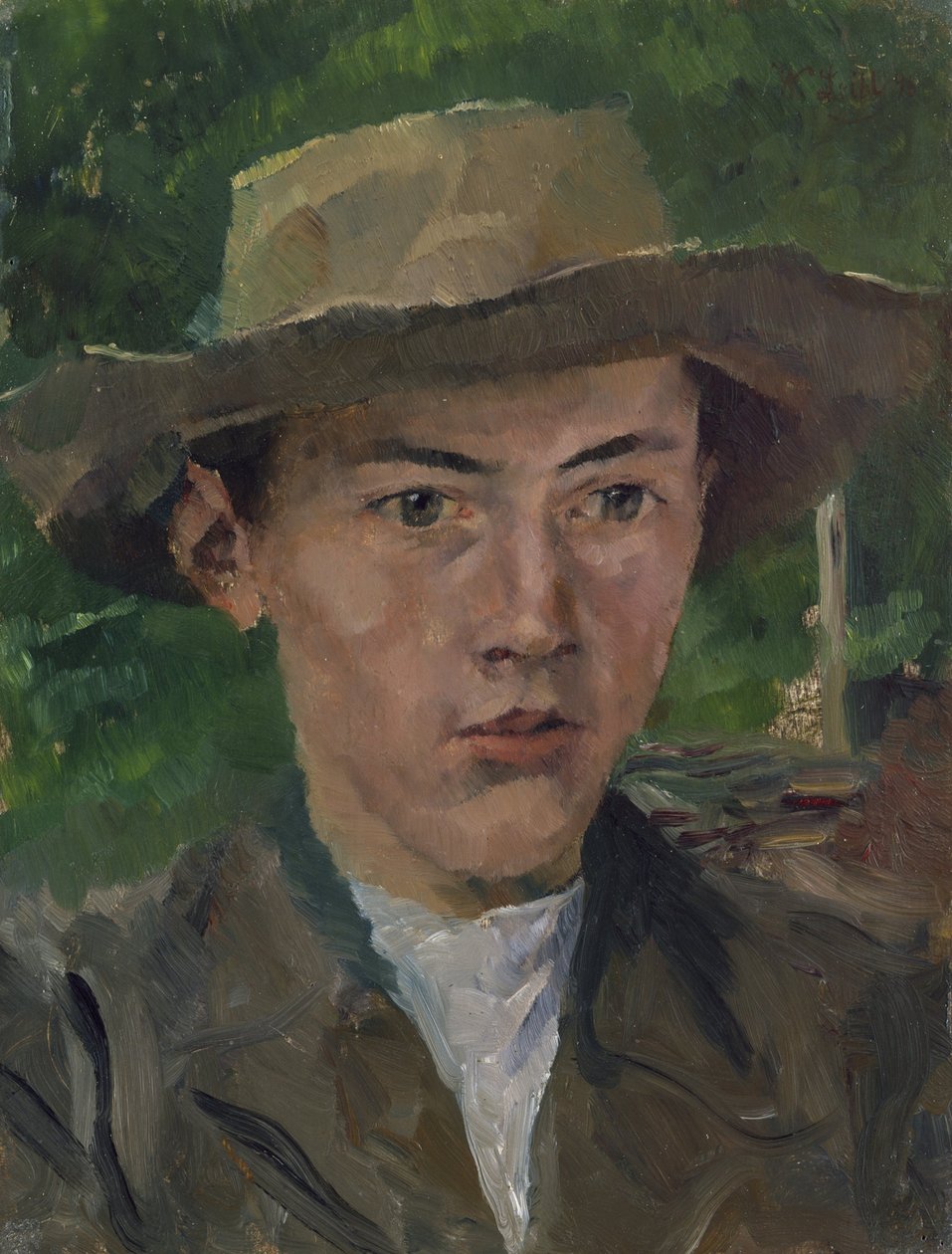 Cabeça de rapaz de Wilhelm Maria Hubertus Leibl