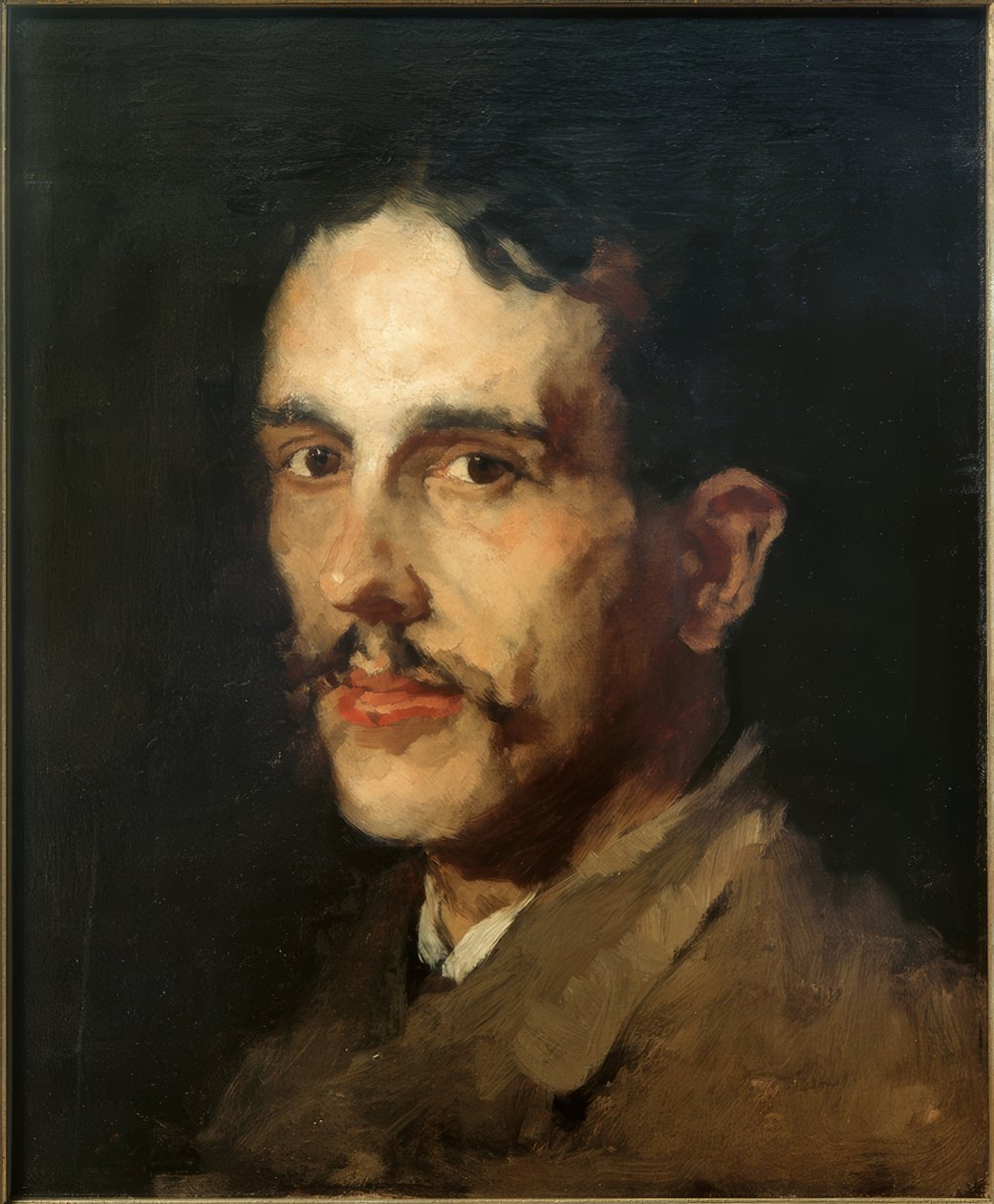 paisagem de Wilhelm Maria Hubertus Leibl