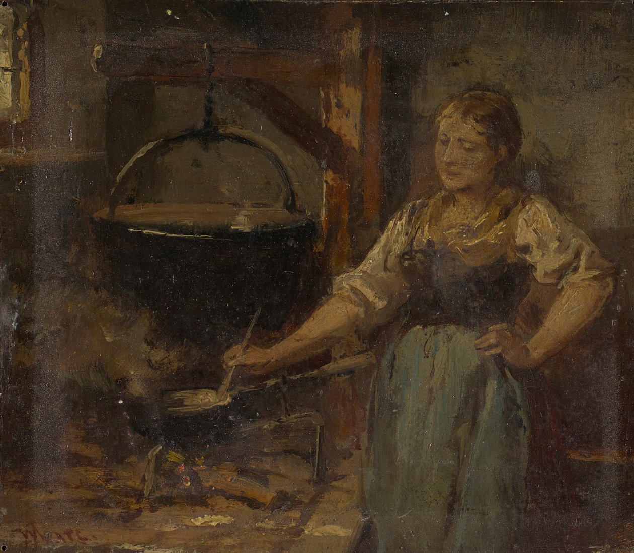 Interior rural de Wilhelm Marc