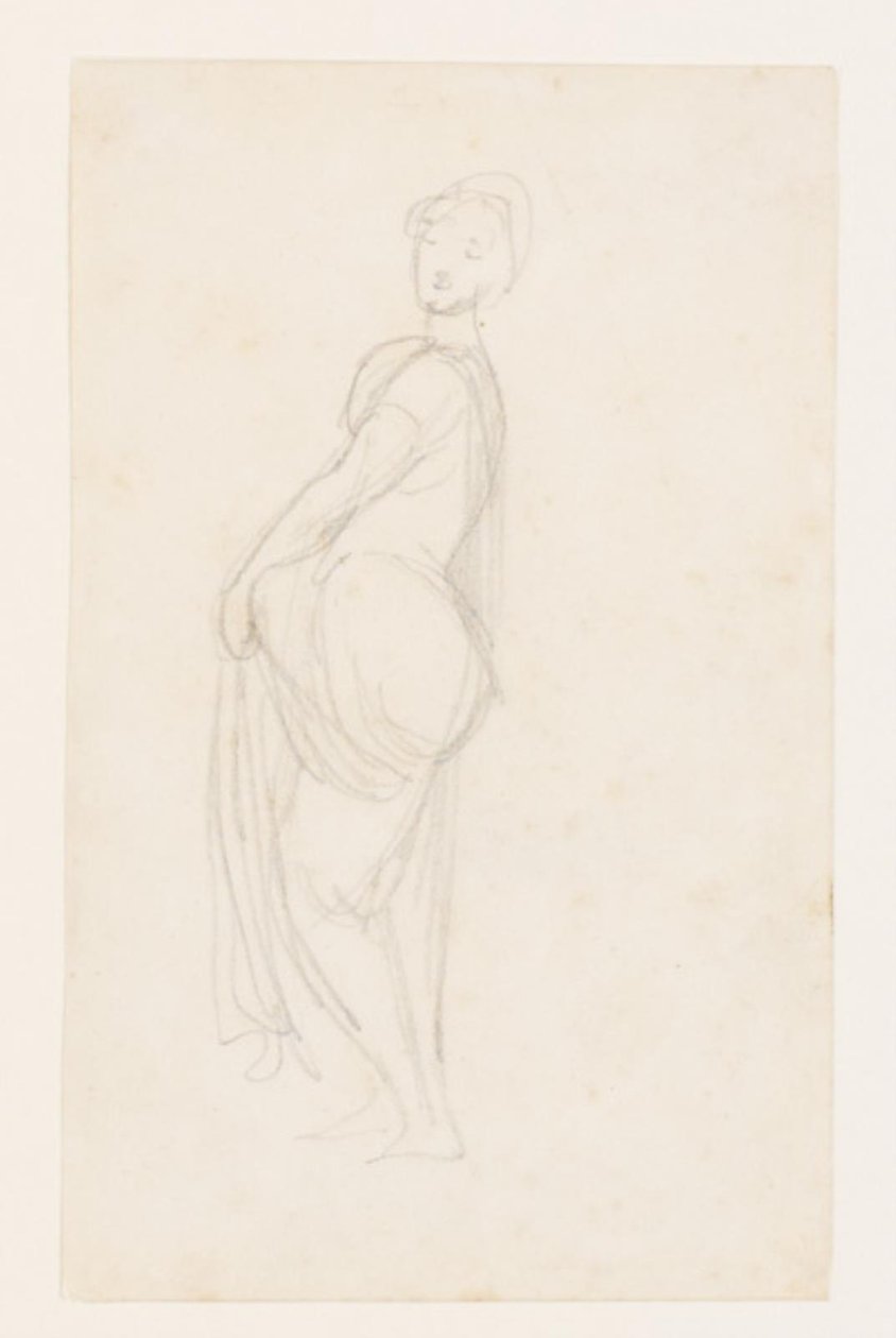 mulher dançando de Wilhelm Marstrand