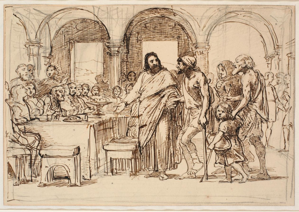 A Grande Ceia de Wilhelm Marstrand