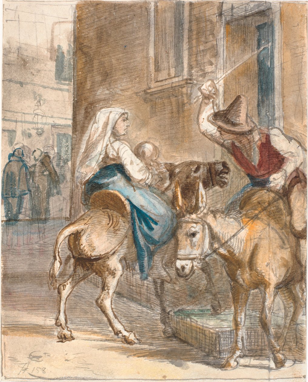 O burro teimoso de Wilhelm Marstrand