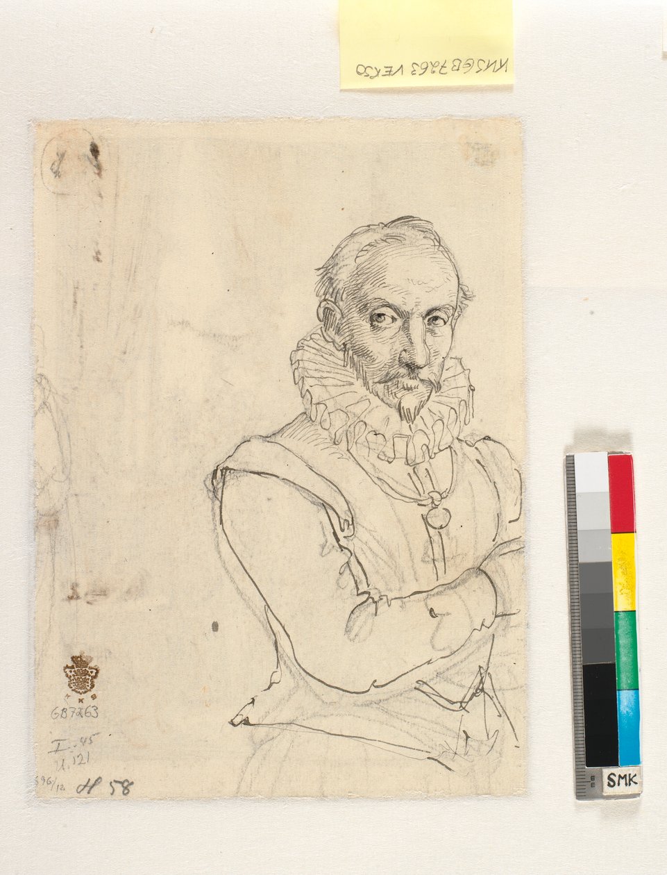 Um nobre, na época de Cristião IV de Wilhelm Marstrand
