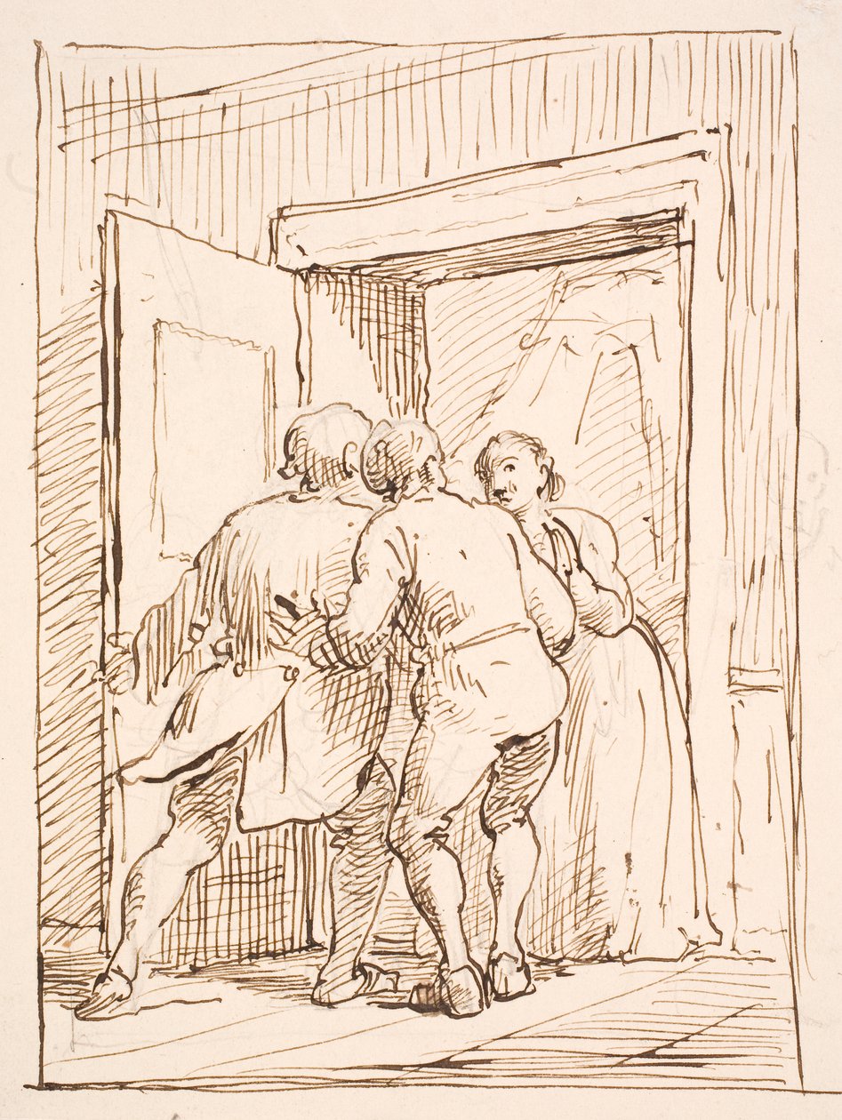 Um escândalo de Wilhelm Marstrand