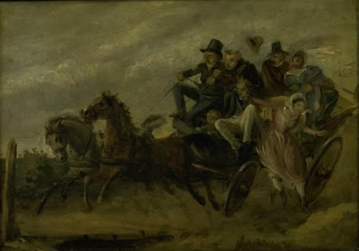Episódio de Ludvig Holberg: The Journey to the Miraculous Spring de Wilhelm Marstrand
