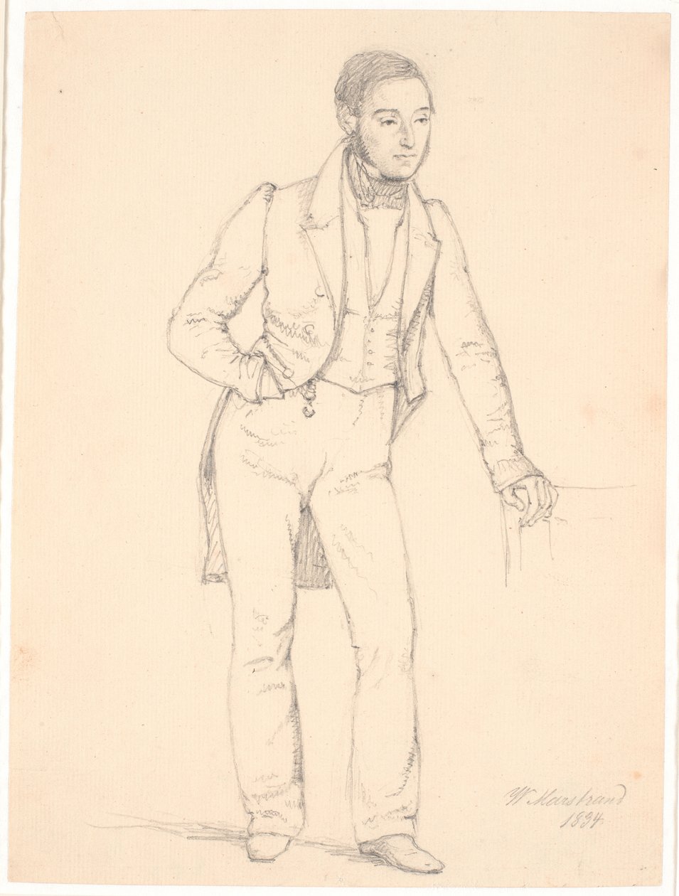 Concertmaster Johan Frederik Frølich de Wilhelm Marstrand