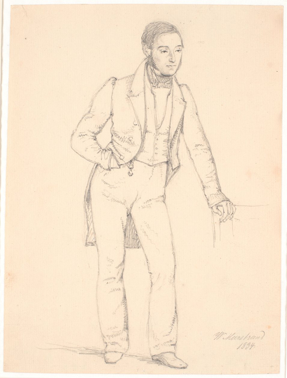 Concertmaster Johan Frederik Frølich de Wilhelm Marstrand