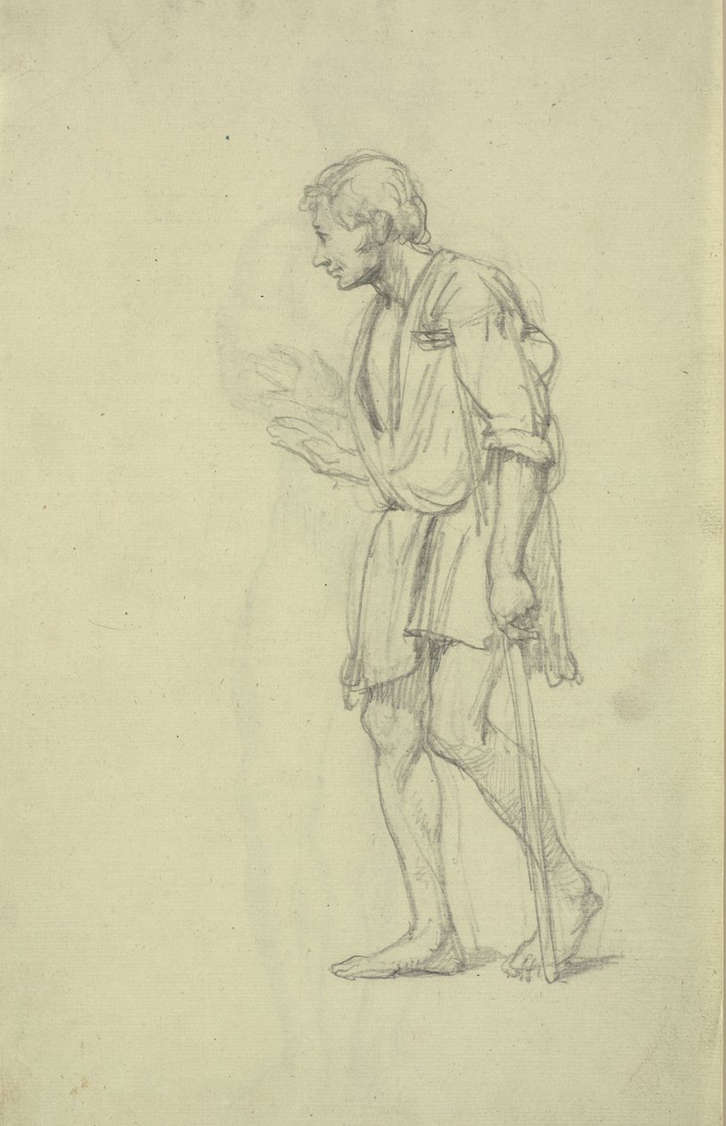 Aleijante. Estudos de figuras de Wilhelm Marstrand