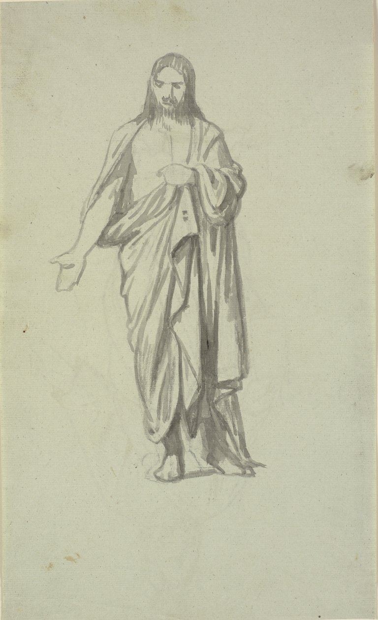 Cristo depois da ressurreição de Wilhelm Marstrand