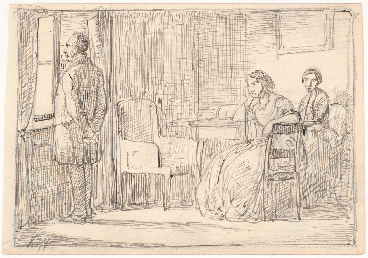 Desapontamento de Wilhelm Marstrand