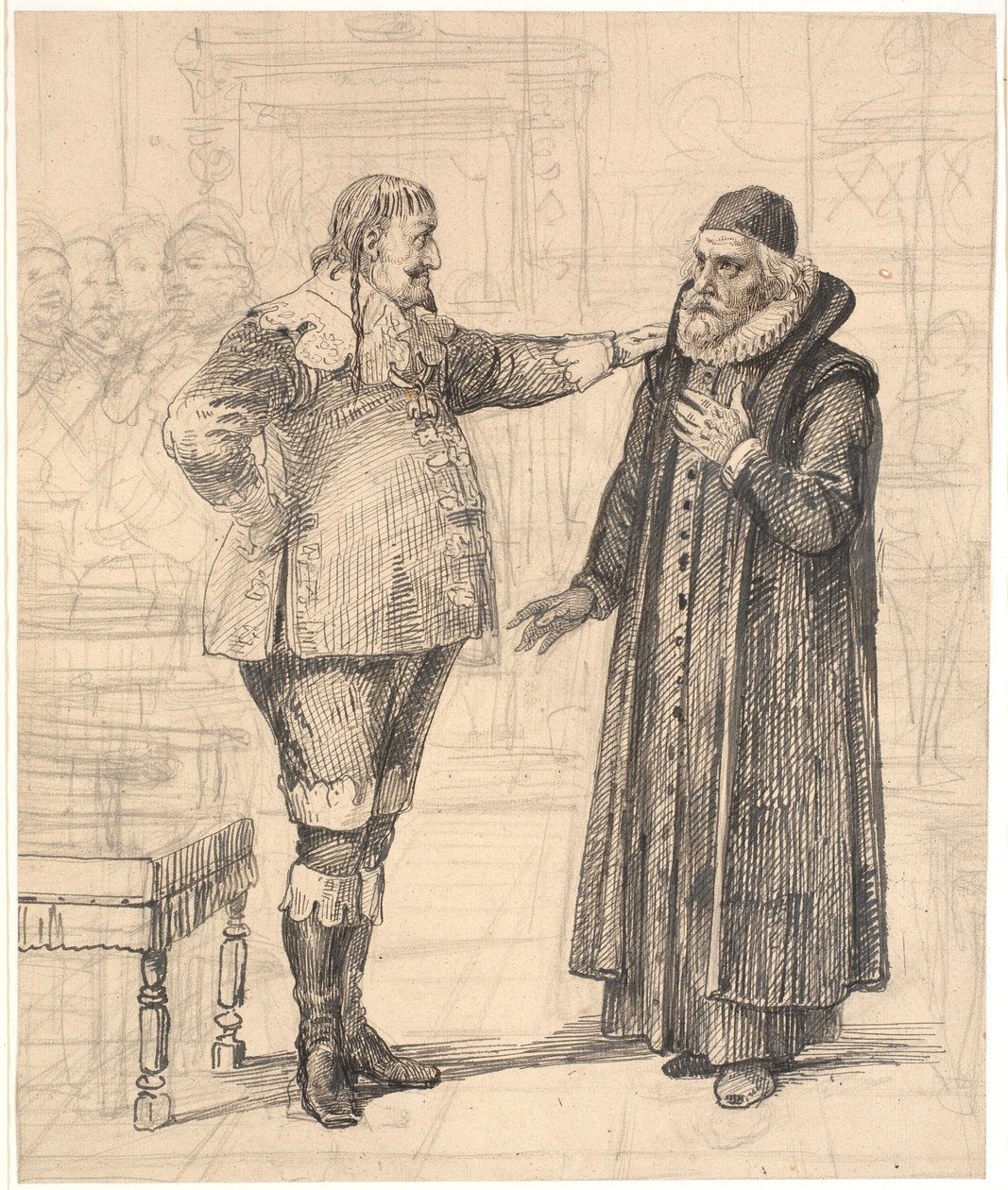 Ole Vind é nomeado pregador da corte de Wilhelm Marstrand