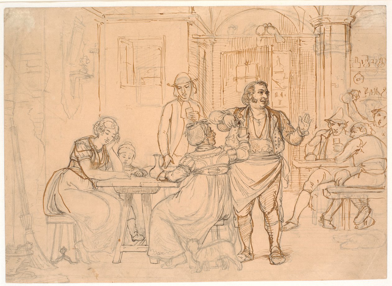 Osterisceno de Wilhelm Marstrand