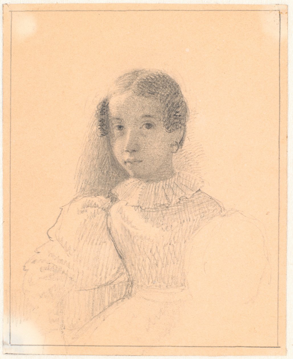 Retrato de Adelaide Emilie Waagepetersen de Wilhelm Marstrand