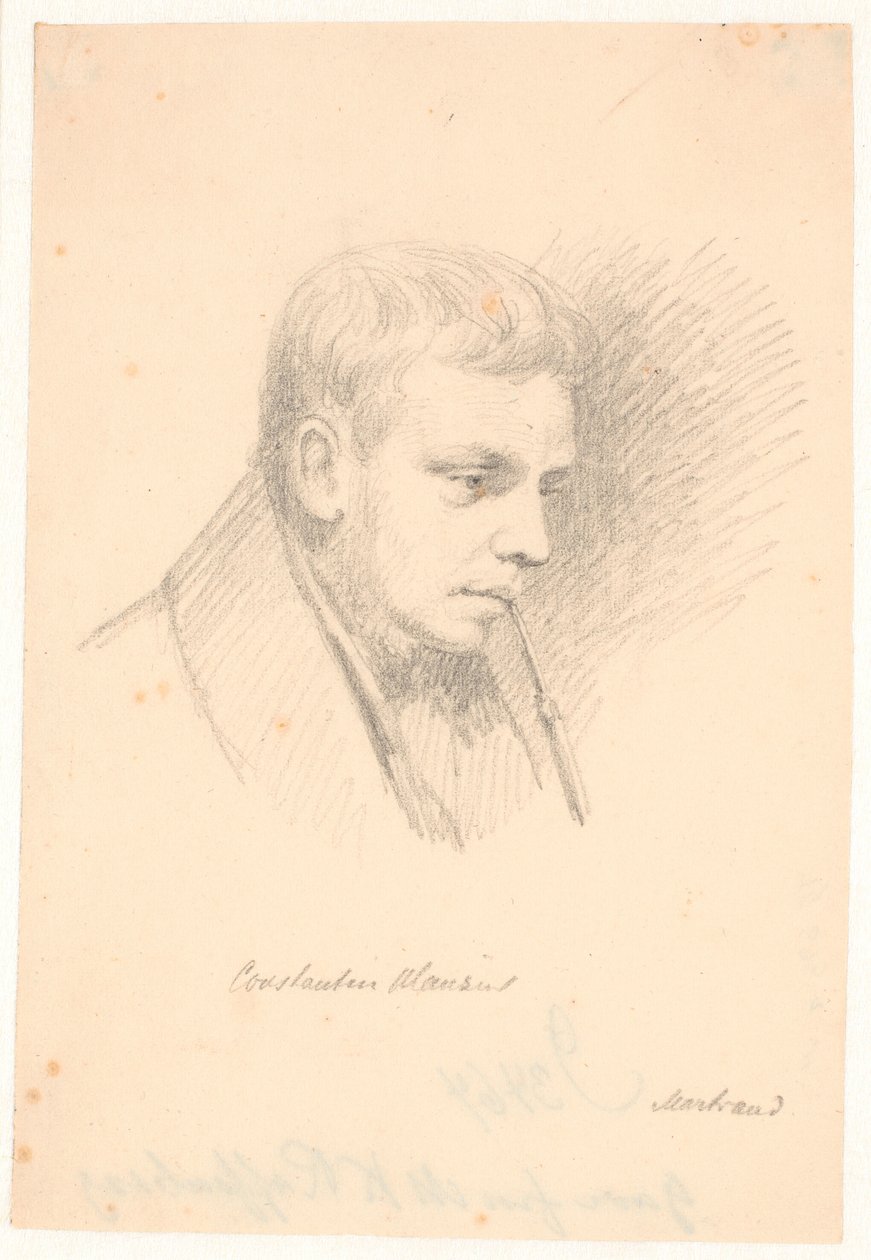 Retrato de Constantin Hansen de Wilhelm Marstrand
