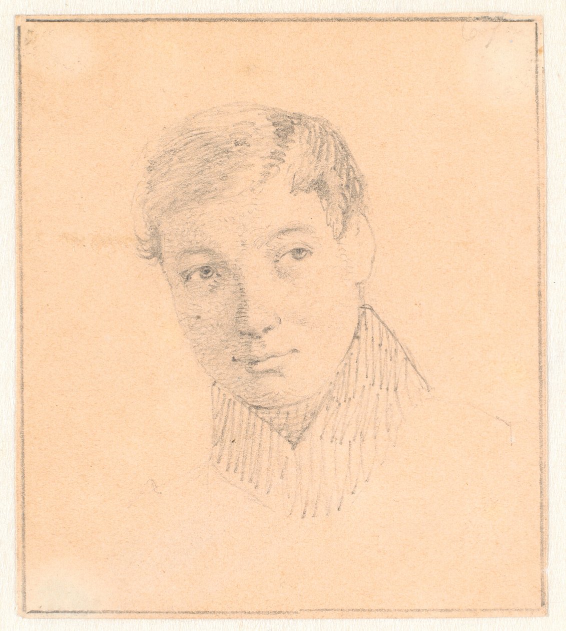Retrato de Lorentz Ludvig Mozart Waagepetersen de Wilhelm Marstrand