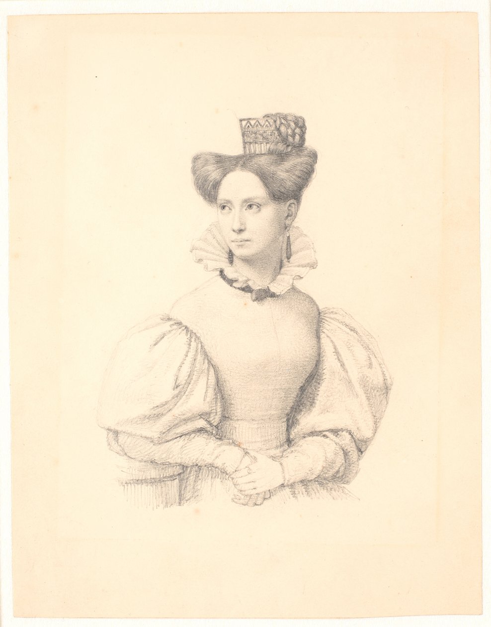 Retrato de Sophie Frederikke Raffenberg de Wilhelm Marstrand