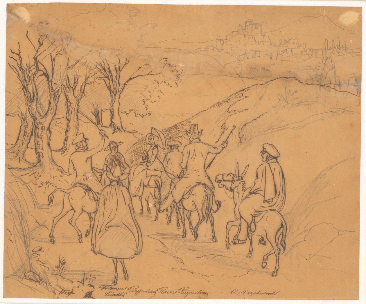 Excursão às montanhas albanesas de Wilhelm Marstrand