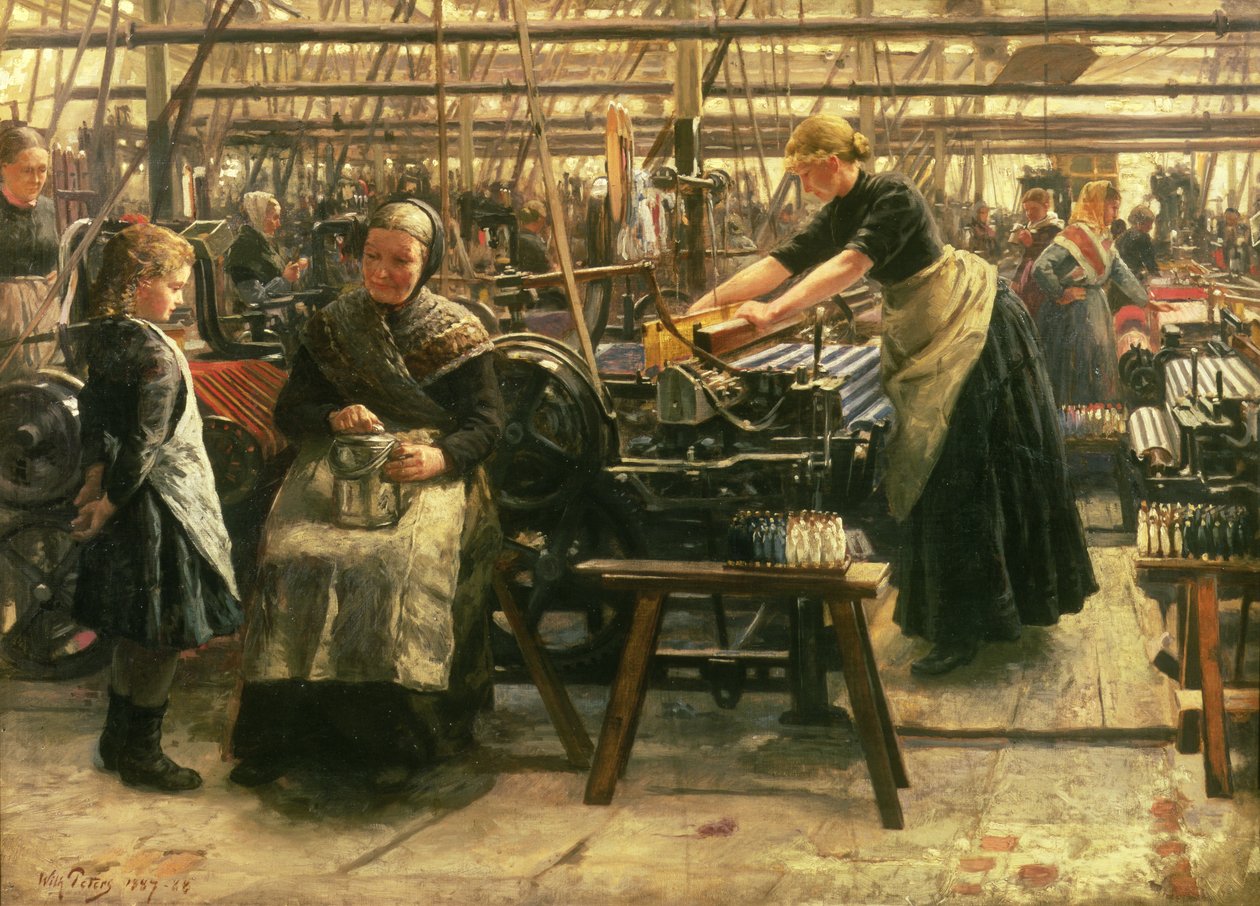 Fábrica de tecelagem Hjula de Wilhelm Peters