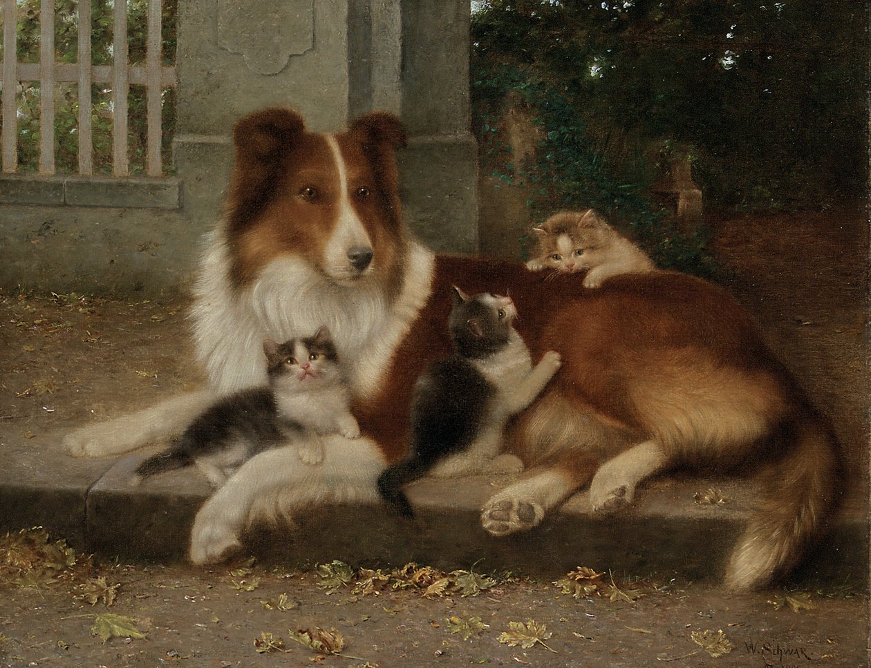 Melhores amigos de Wilhelm Schwar