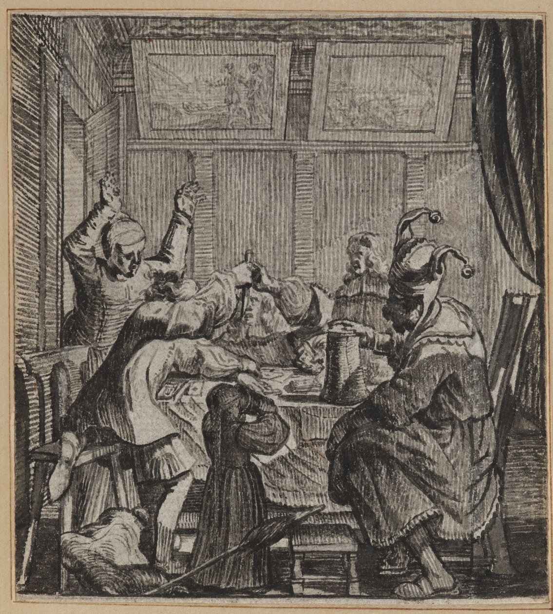 O Jester da Mesa Malandreca de Wilhelm Stettler