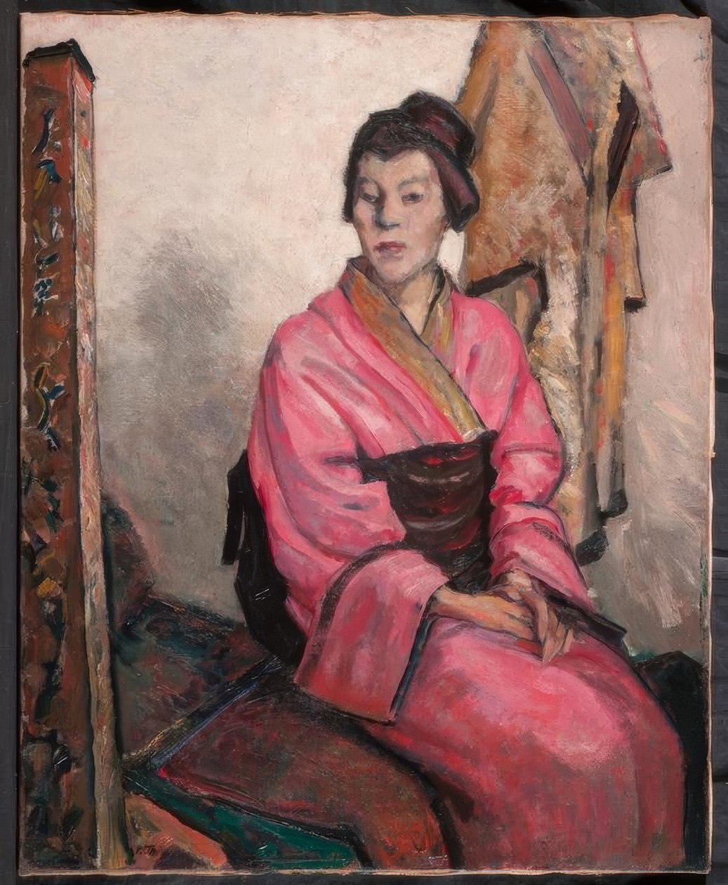 Senhora em um quimono de Wilhelm Thöny