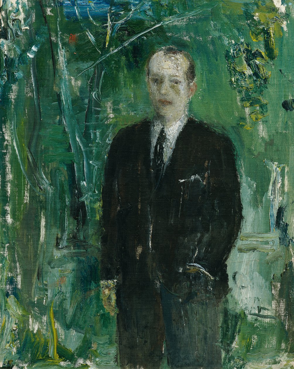auto-retrato de Wilhelm Thöny