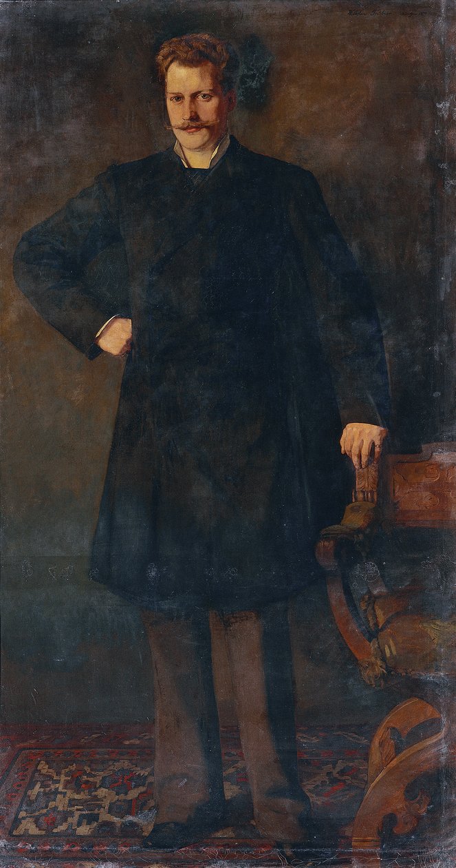 O Kammersänger Theodor Reichmann de Wilhelm Trübner