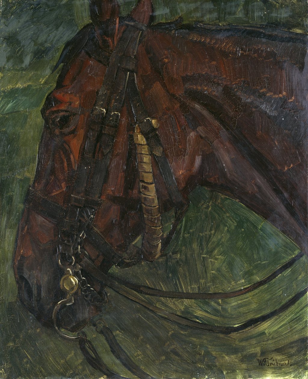 Cabeça de cavalo de Wilhelm Trübner