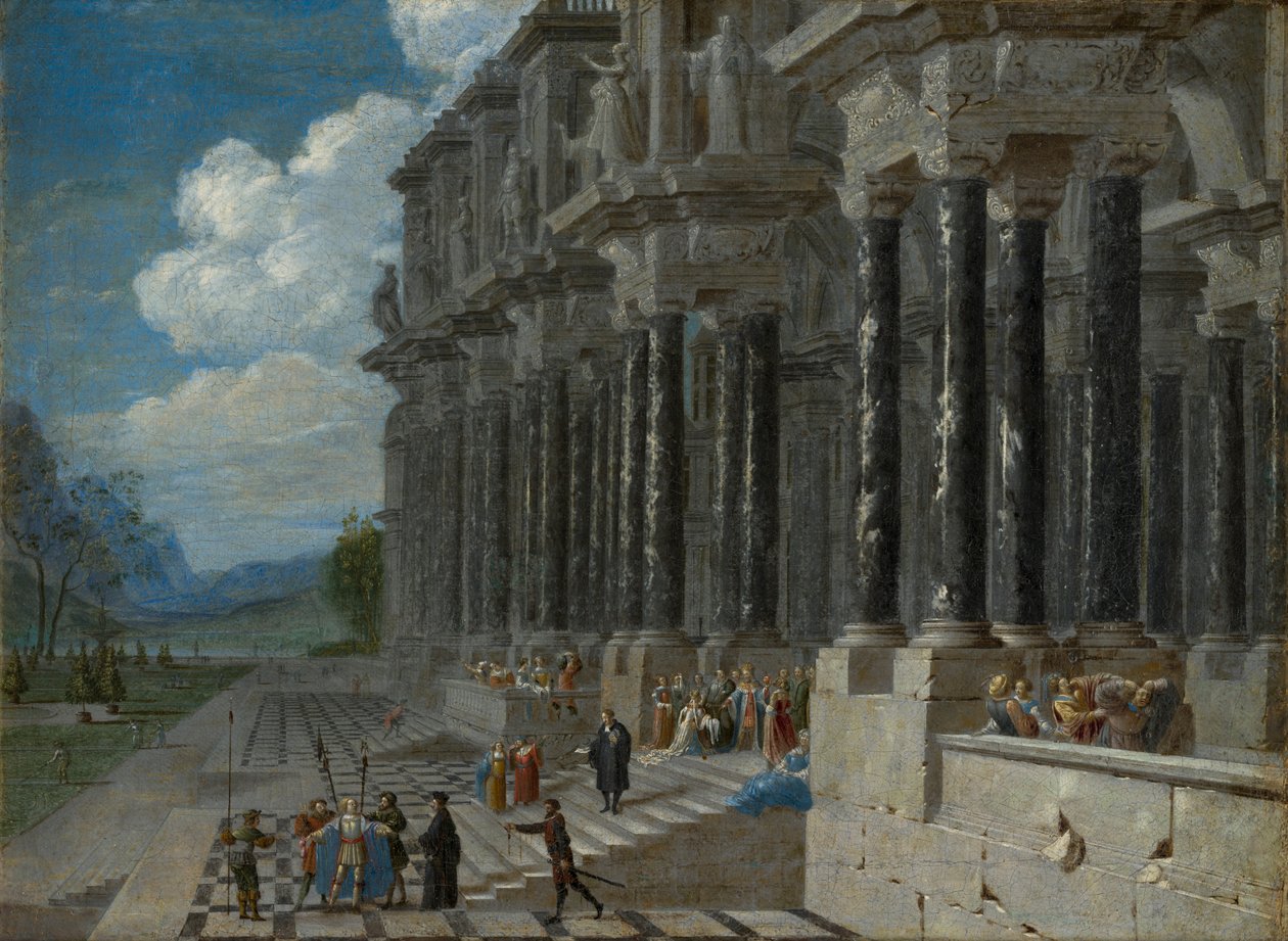 Ester antes de Assuero, c.1650-76 (óleo sobre tela) de Wilhelm van Ehrenberg