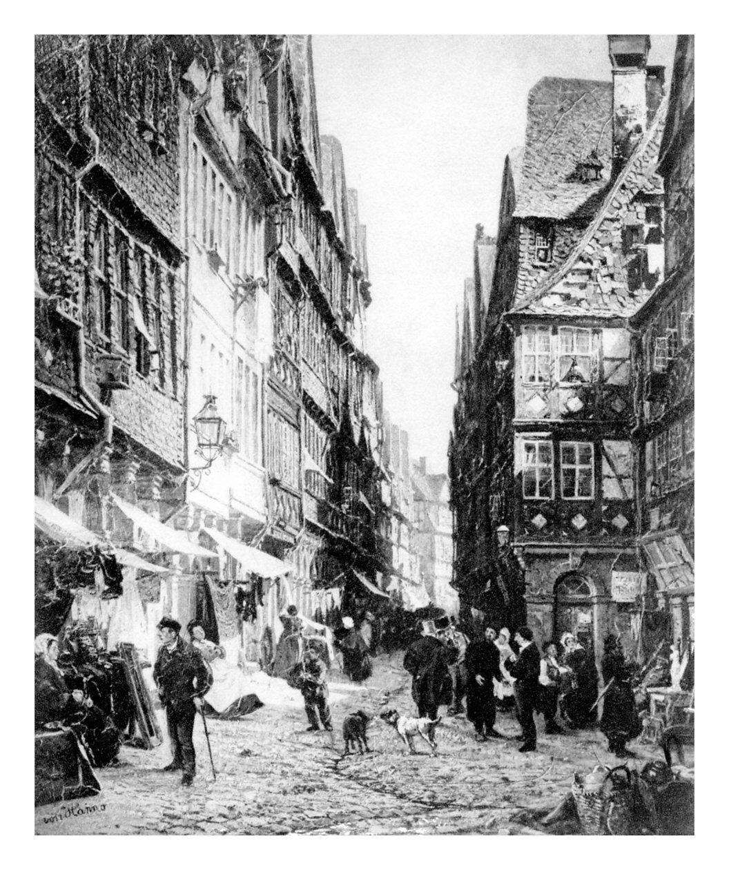 O Gueto em Frankfurt de Wilhelm von Hanno