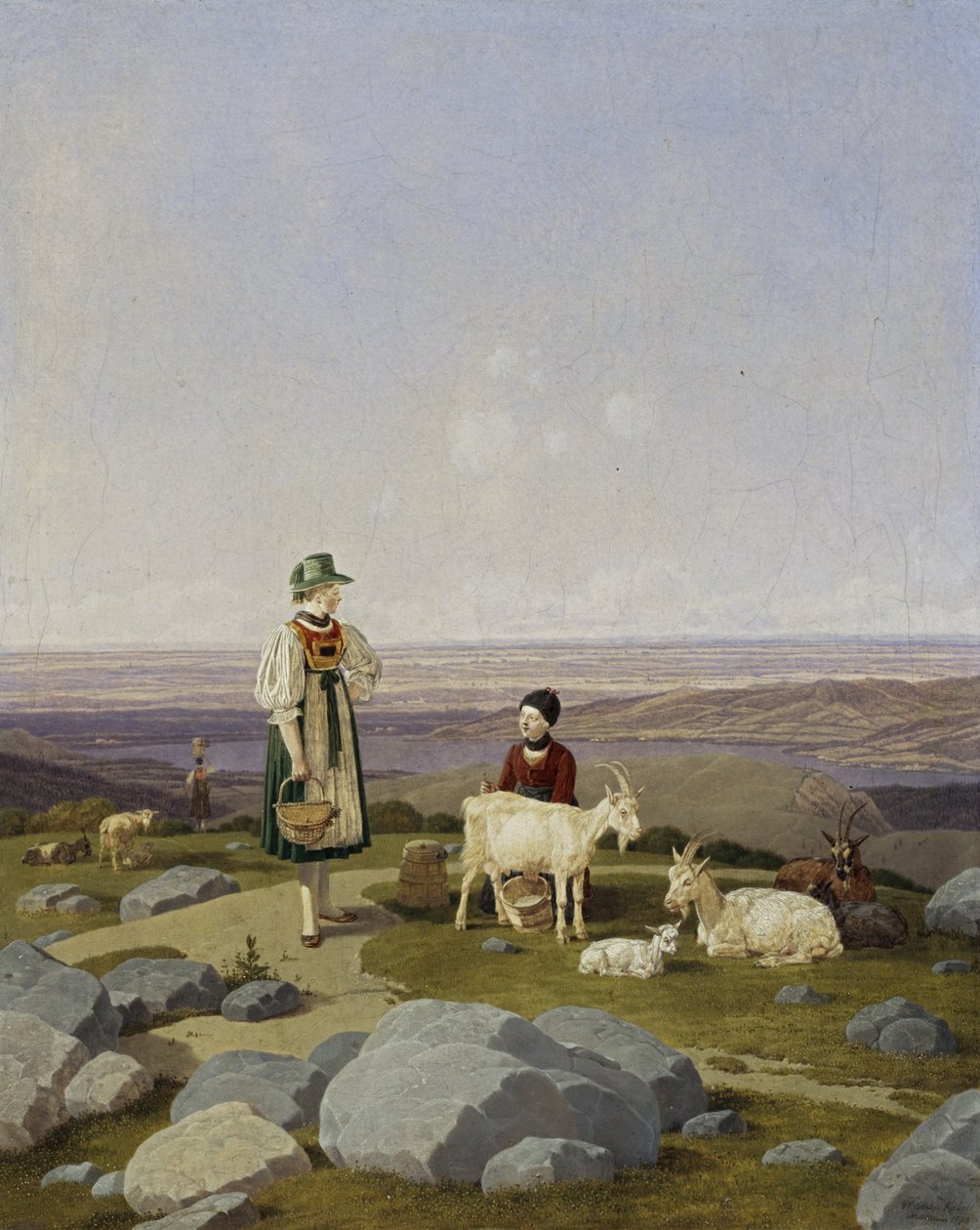 No Gaisalm de Wilhelm von Kobell
