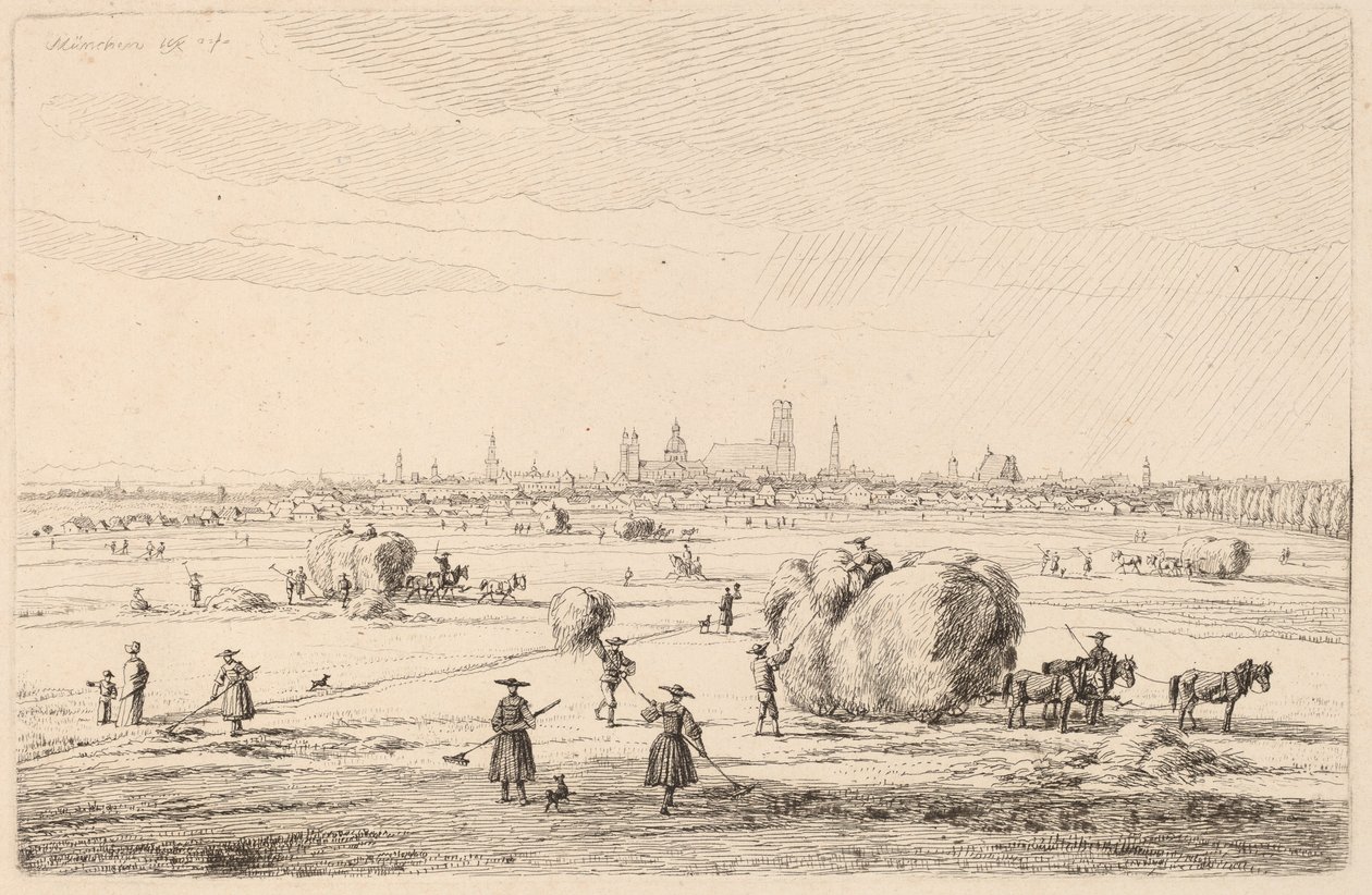 Munique (Munique) de Wilhelm von Kobell