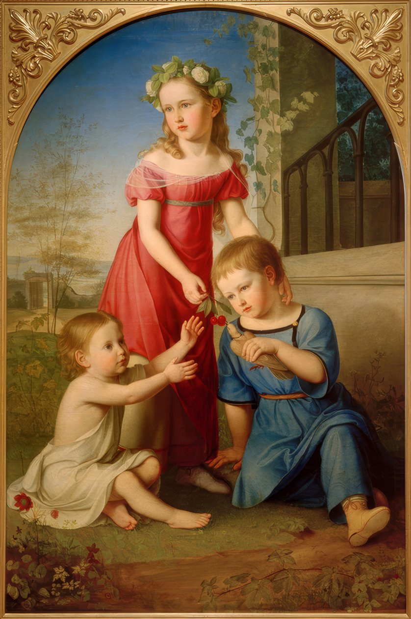 As crianças Schöning de Friedrich Wilhelm von Schadow