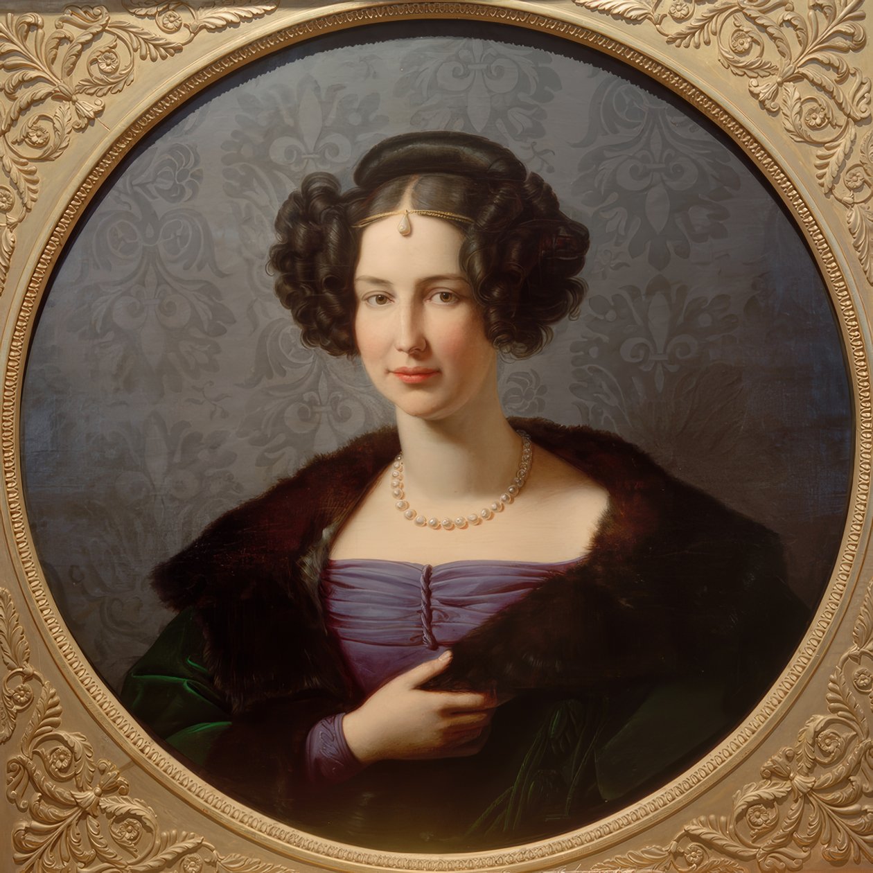 Wilhelmine Luise Princesa da Prússia de Friedrich Wilhelm von Schadow