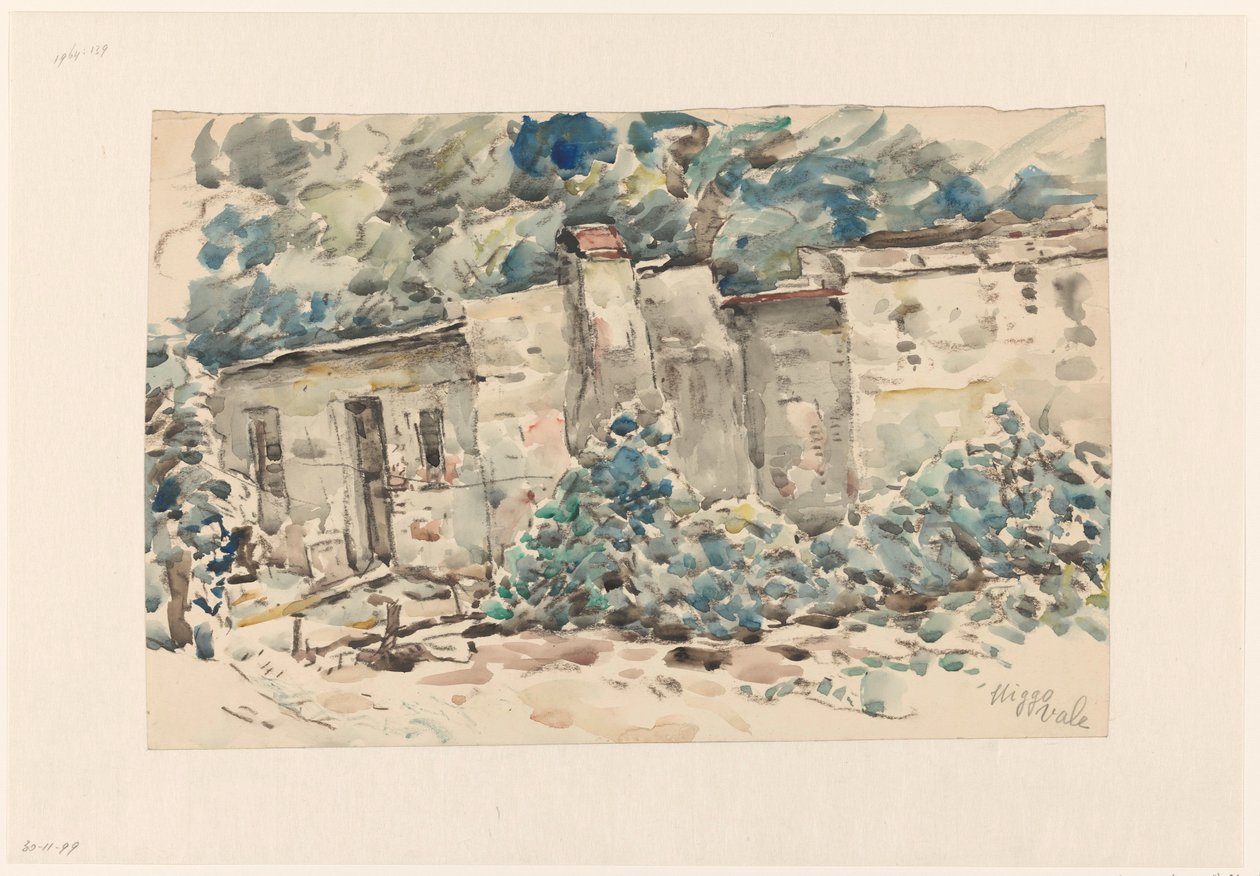 Casa de campo em Higgo Vale (?) de Wilhelmus Johannes Steenhoff