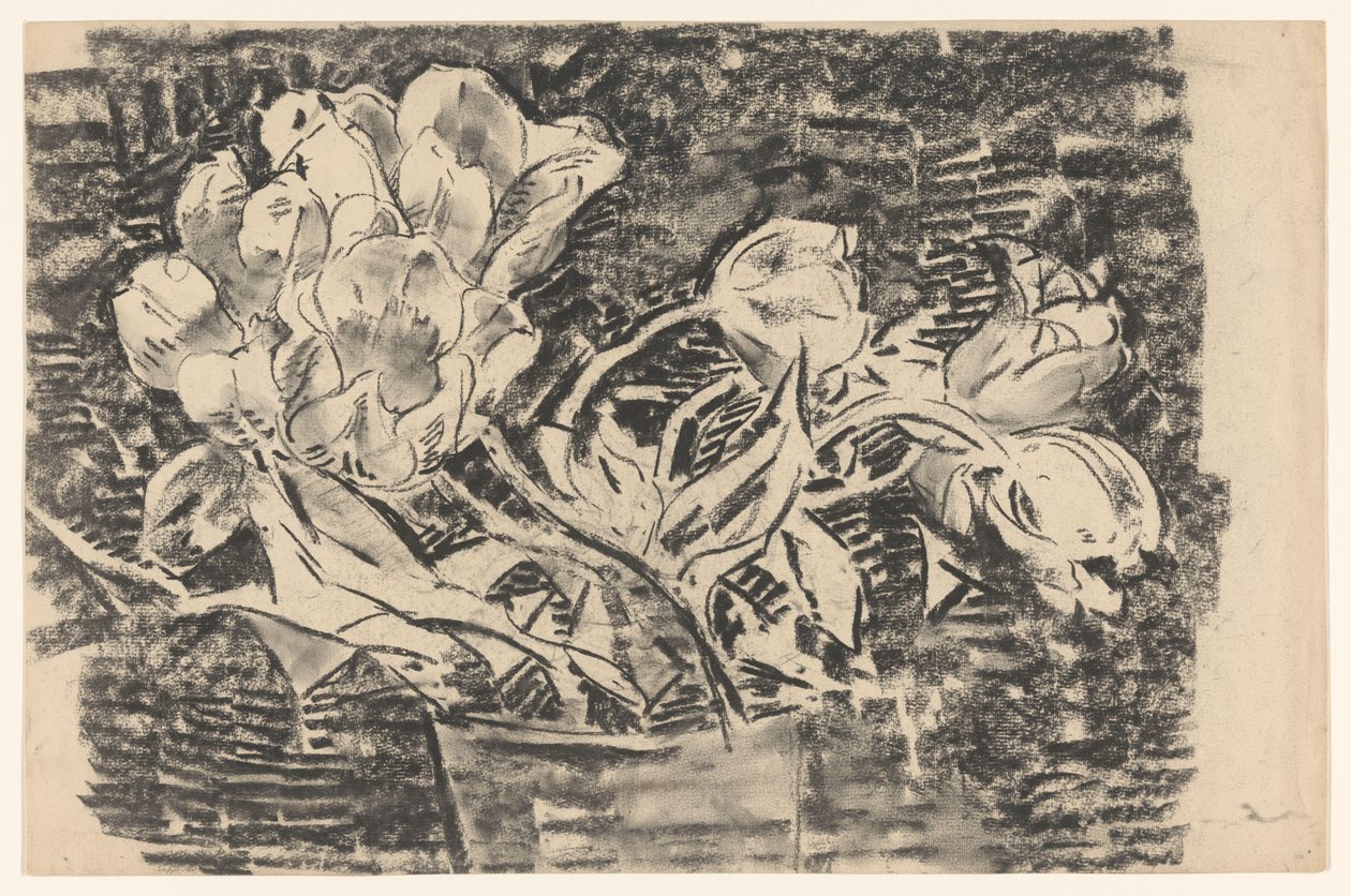 Vaso com flores de Wilhelmus Johannes Steenhoff