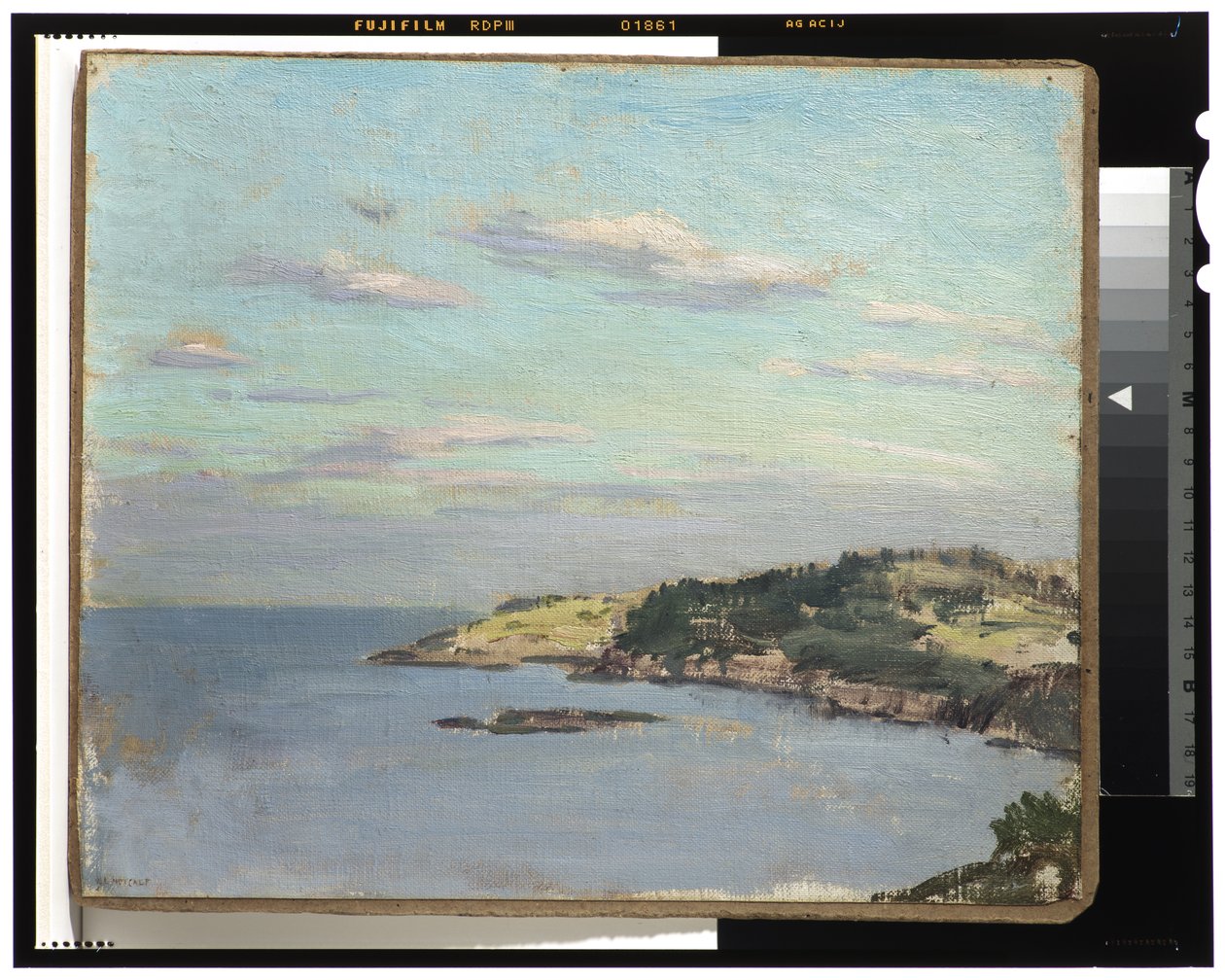 Esboço Marinho, 1908 de Willard Leroy Metcalf
