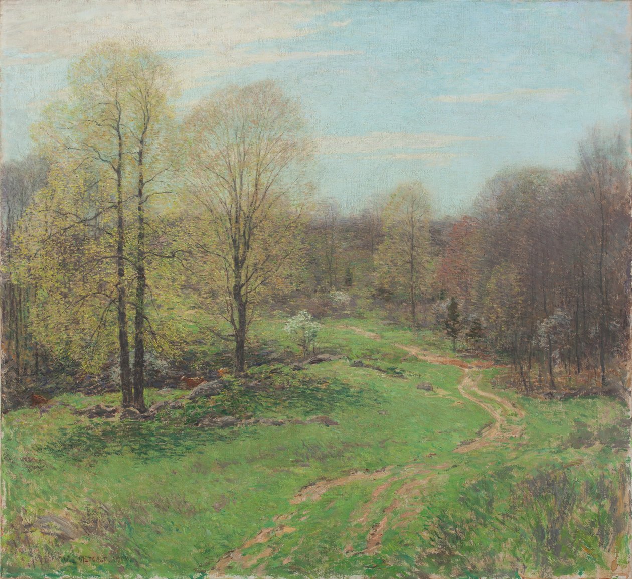 Prelúdio, 1909 de Willard Leroy Metcalf